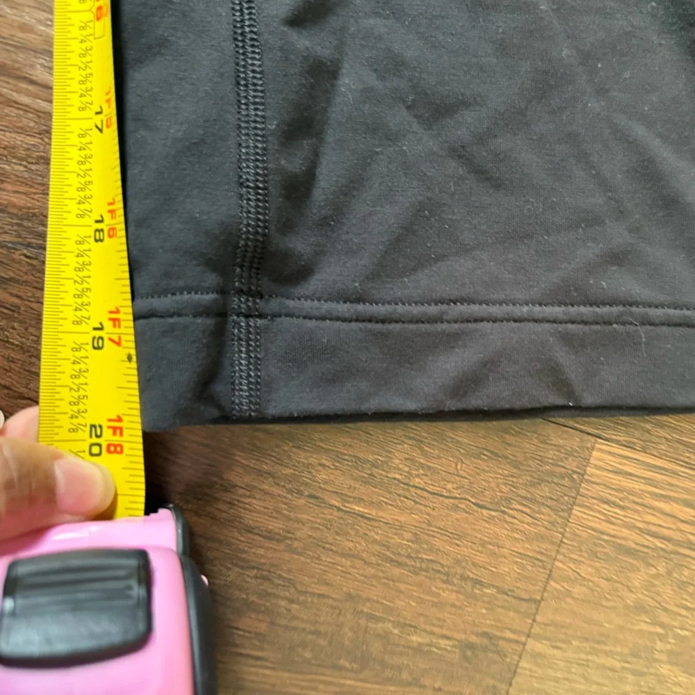 Lululemon Align High Rise Wide Leg Cropped Pant Black‎